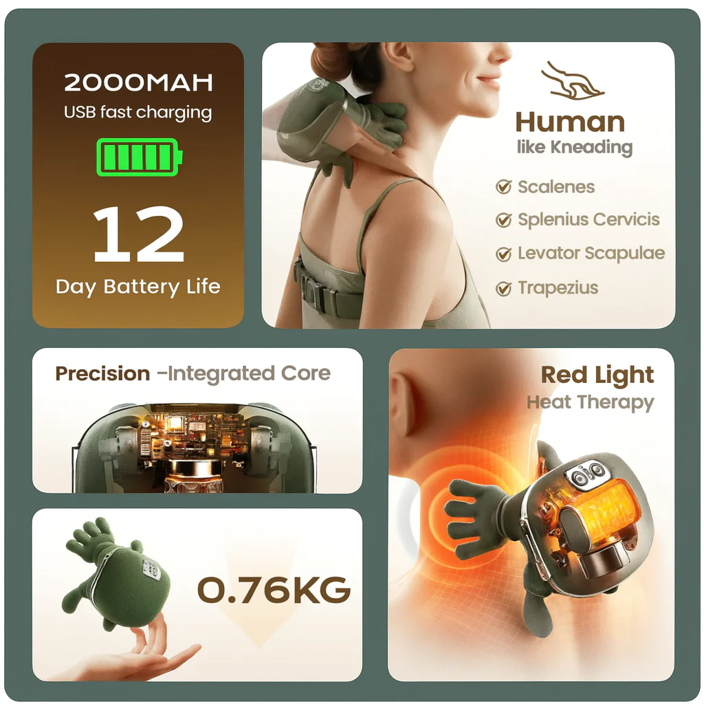 Bionic Finger Neck & Shoulder Massager